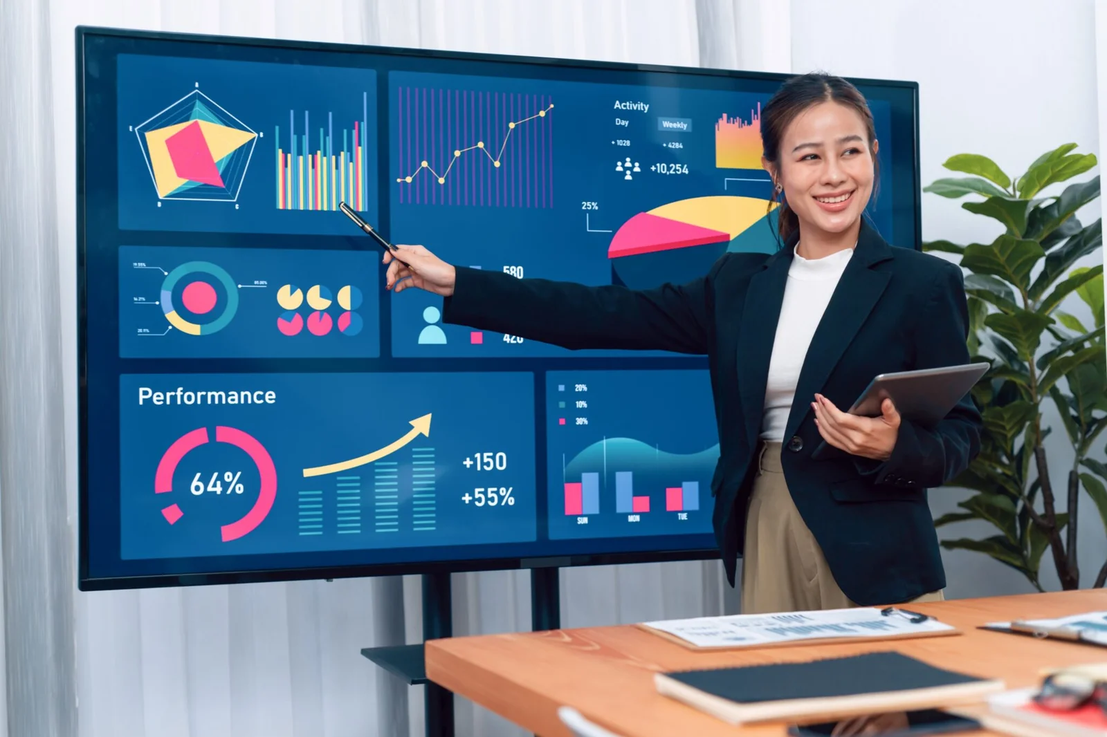 How to Create Powerful Data Visualizations for Impactful Presentation Design cover image